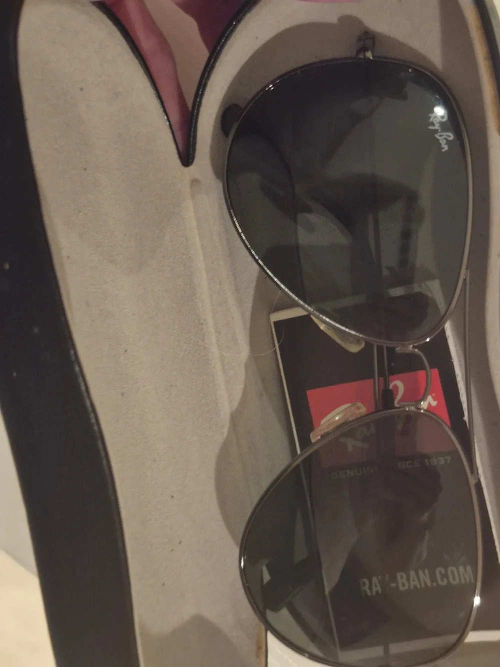 Ray-Ban Classic Aviator Sunglasses WORN 1x